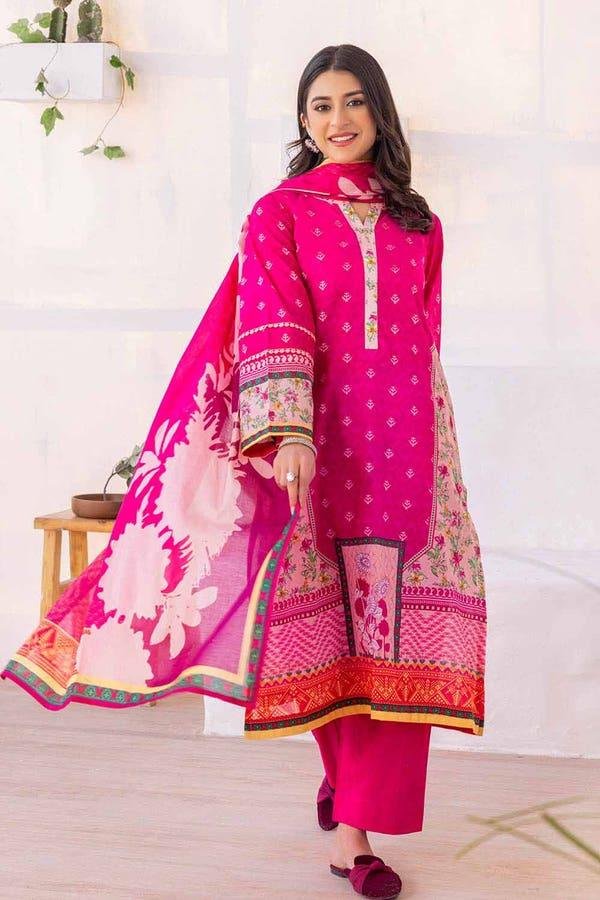 Gul Ahmed - 3 Piece Lawn Printed